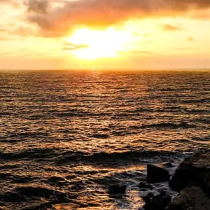 Atardecer la Esmeralda